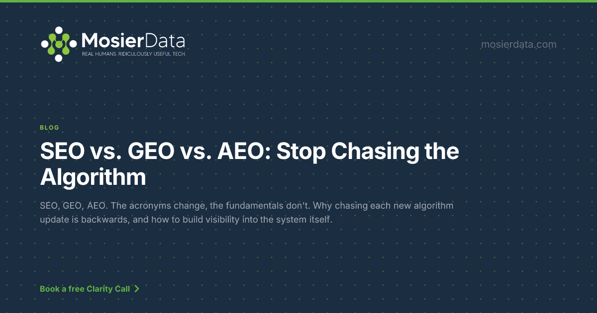 The Firms That Keep Chasing the Algorithm Are Missing the Point