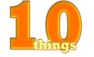 10 things