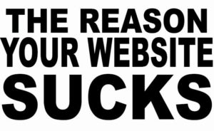 website sucks