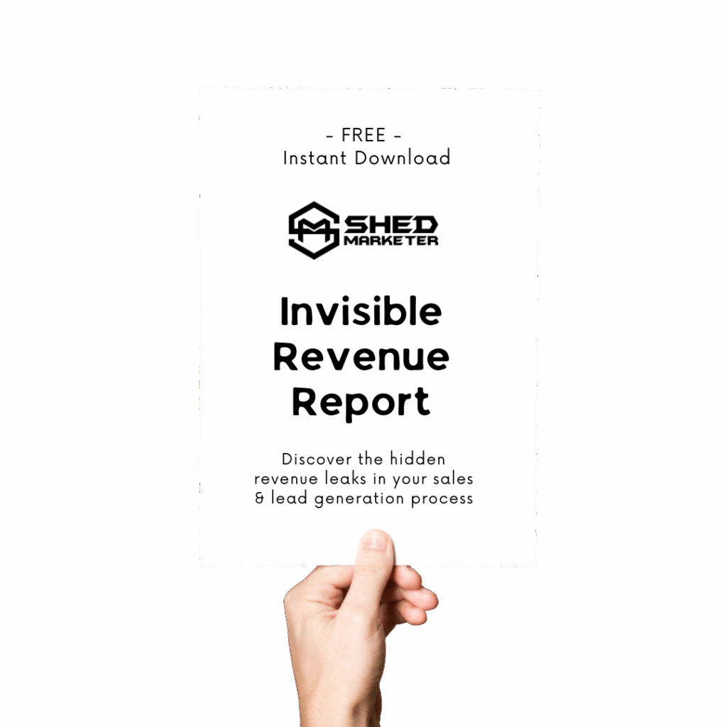 Shed Marketer Free Report